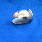 Uchwyt do półki szklanej satyna BULLET