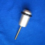 Odbojnik z wkrętem satyna