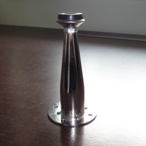 Nóżka stożkowa satyna regulowana 15 cm