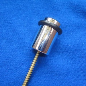 Odbojnik z wkrętem chrom